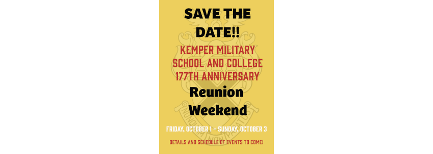 From the Kemper Military School and College Alumni Association
